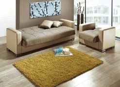 Haushaltsgegenstände Geschäft -Haushaltsgegenstände Geschäft 3 teilige polstergruppe mit kissen farbe sand cappuccino 1