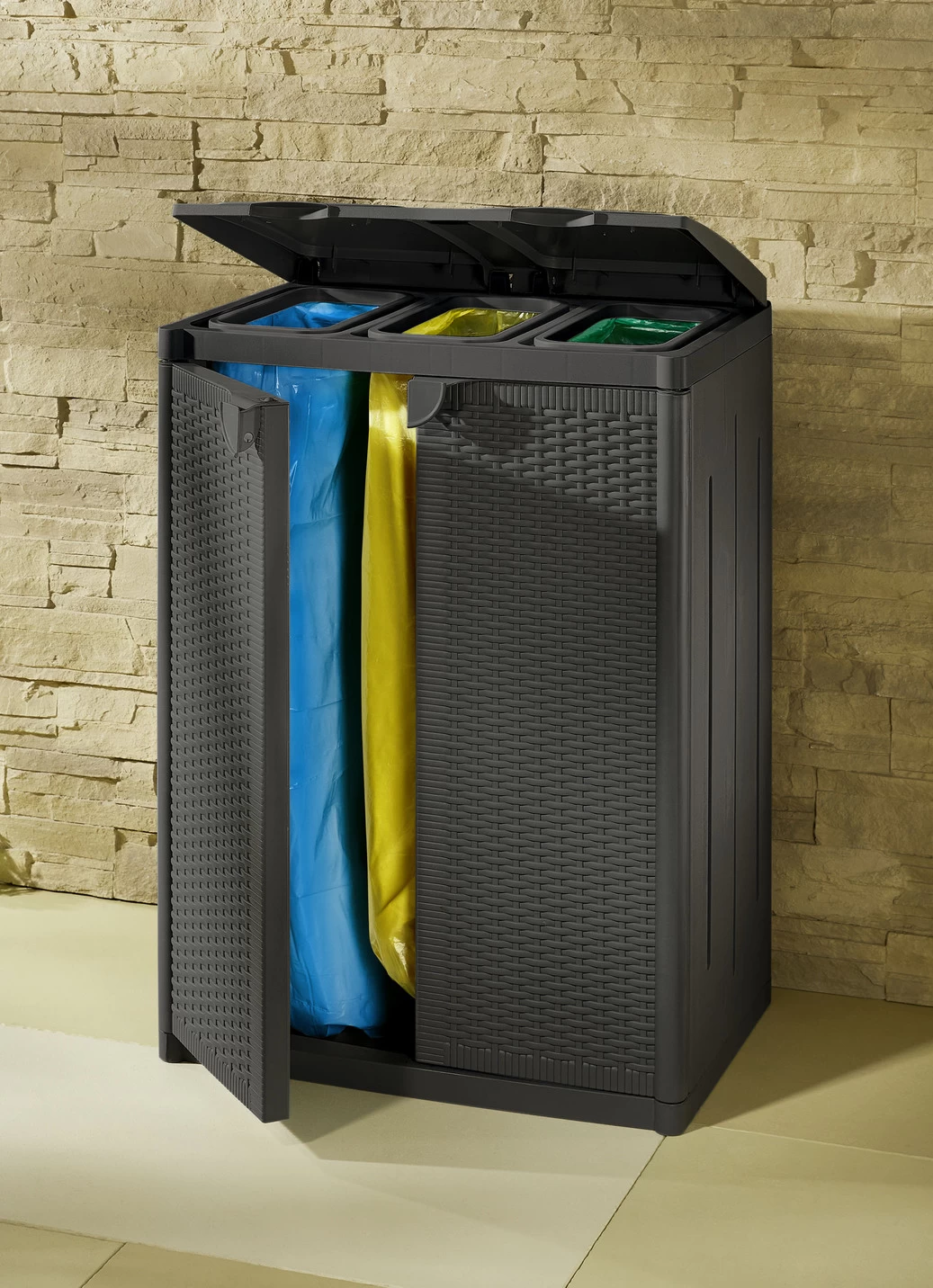 Abfallsammler Für 2 Oder 3 Müllbeutel 3 Abfallsammler Für 2 Oder 3 Müllbeutel