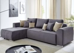 Ansprechende Polsterecke Mit Bettfunktion -Haushaltsgegenstände Geschäft ansprechende polsterecke mit bettfunktion farbe dunkelgrau