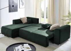 Ansprechende Polsterecke Mit Bettfunktion -Haushaltsgegenstände Geschäft ansprechende polsterecke mit bettfunktion farbe gruen 1