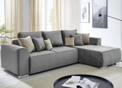 Ansprechende Polsterecke Mit Bettfunktion -Haushaltsgegenstände Geschäft ansprechende polsterecke mit bettfunktion farbe hellgrau 2