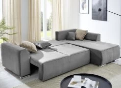 Ansprechende Polsterecke Mit Bettfunktion -Haushaltsgegenstände Geschäft ansprechende polsterecke mit bettfunktion farbe hellgrau 3