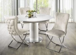 Außergewöhnlicher Tisch Mit Auszug -Haushaltsgegenstände Geschäft aussergewoehnlicher tisch mit auszug farbe weiss weiss 1