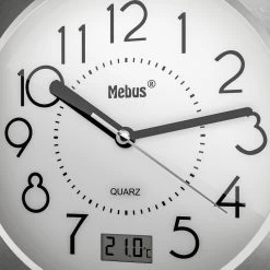 Badezimmeruhr Mit Extragroßen Ziffern -Haushaltsgegenstände Geschäft badezimmeruhr mit extragrossen ziffern farbe weiss 1