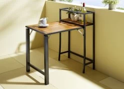 Balkon-Möbel Santorin II Aus Geöltem Akazienholz