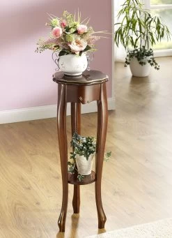 Beistelltisch Mit Beinen Aus Massiver Buche