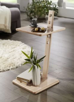 Beistelltisch Mit Höhenverstellbarer Tischplatte -Haushaltsgegenstände Geschäft beistelltisch mit hoehenverstellbarer tischplatte farbe natur