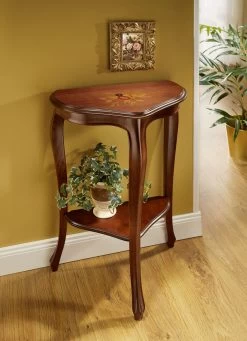 Beistelltisch Mit Intarsien