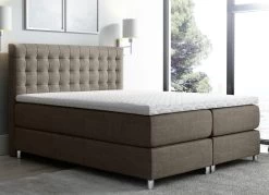 Boxspringbett Mit Topper -Haushaltsgegenstände Geschäft boxspringbett mit topper farbe braun