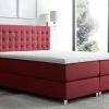 Boxspringbett Mit Topper 2 Boxspringbett Mit Topper -Haushaltsgegenstände Geschäft boxspringbett mit topper farbe rot
