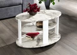 Couchtisch Auf Rollen -Haushaltsgegenstände Geschäft couchtisch auf rollen farbe marmor weiss weiss