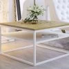 Couchtisch Mit Gestell Und Ablage Aus Stahl -Haushaltsgegenstände Geschäft couchtisch mit gestell und ablage aus stahl farbe eiche hell weiss