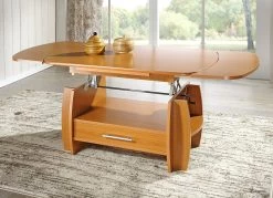 Couchtisch Mit Pflegeleichter Oberfläche -Haushaltsgegenstände Geschäft couchtisch mit pflegeleichter oberflaeche farbe kirschbaum 1