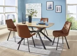 Designer Essgruppe, 5-teilig 8 Designer Essgruppe, 5-teilig -Haushaltsgegenstände Geschäft designer essgruppe 5 teilig farbe eiche braun