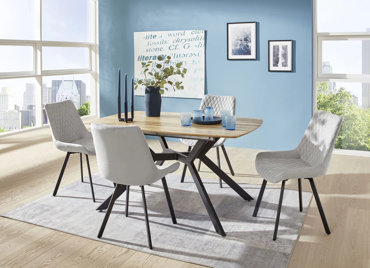 Designer Essgruppe, 5-teilig 3 Designer Essgruppe, 5-teilig