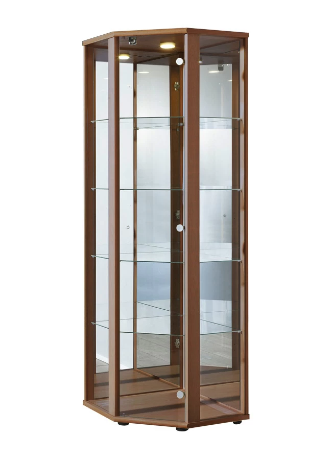 Eck-Vitrine Mit LED-Beleuchtung 7 Eck-Vitrine Mit LED-Beleuchtung – Bild 5