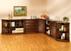 Erstklassige Möbelserie Mit Echtholzfurnier -Haushaltsgegenstände Geschäft erstklassige moebelserie mit echtholzfurnier farbe nussbaum