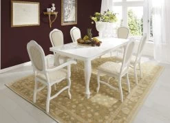 Esszimmermöbel Mit Hochglanzlackierter Oberfläche -Haushaltsgegenstände Geschäft esszimmermoebel mit hochglanzlackierter oberflaeche farbe weiss creme 1