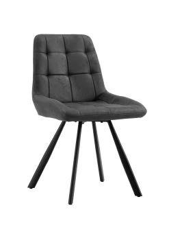 Esszimmerstühle, 4er-Set, Mit Metallgestell -Haushaltsgegenstände Geschäft esszimmerstuehle 4er set mit metallgestell farbe anthrazit 2