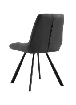 Esszimmerstühle, 4er-Set, Mit Metallgestell -Haushaltsgegenstände Geschäft esszimmerstuehle 4er set mit metallgestell farbe anthrazit 3