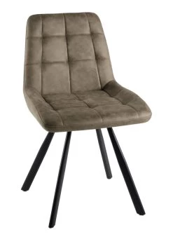 Esszimmerstühle, 4er-Set, Mit Metallgestell -Haushaltsgegenstände Geschäft esszimmerstuehle 4er set mit metallgestell farbe braun