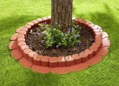 Flexi-Rasenkante, 8er-Set, Mit Fahrspur