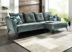 Frei Im Raum Aufstellbare Polsterecke Mit Dekokissen