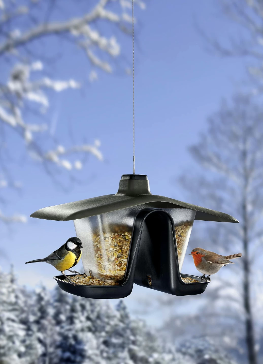 Futterhaus Double 3 Futterhaus Double