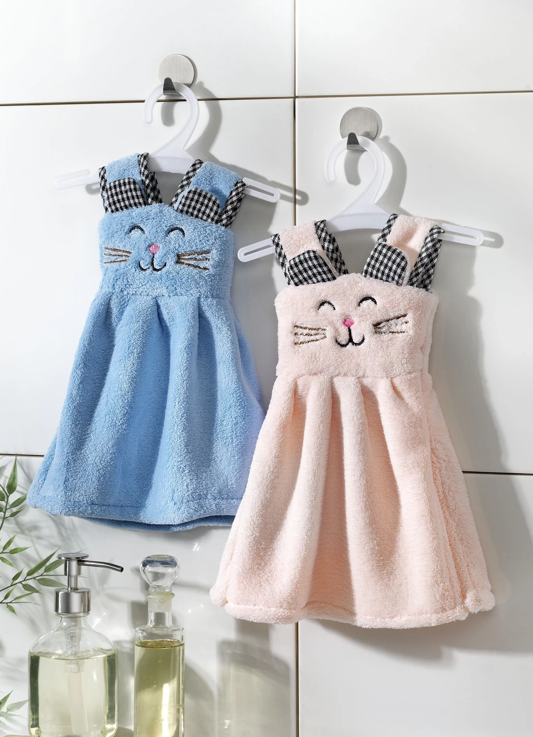 Gästehandtuch Auf Kleiderbügeln, 2er-Set 3 Gästehandtuch Auf Kleiderbügeln, 2er-Set