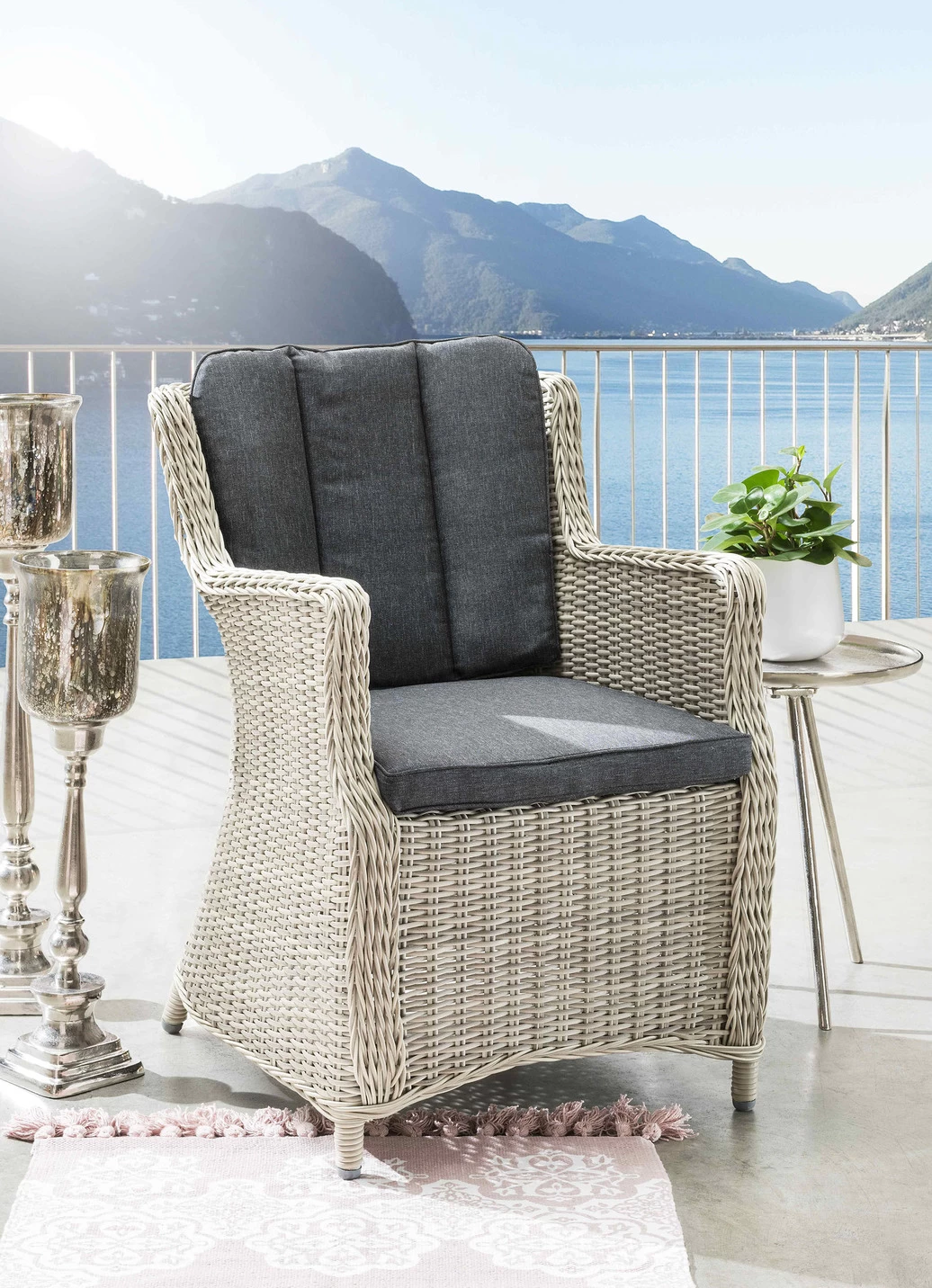 Gartenmöbel Luna Inklusive Polsterauflagen 3 Gartenmöbel Luna Inklusive Polsterauflagen