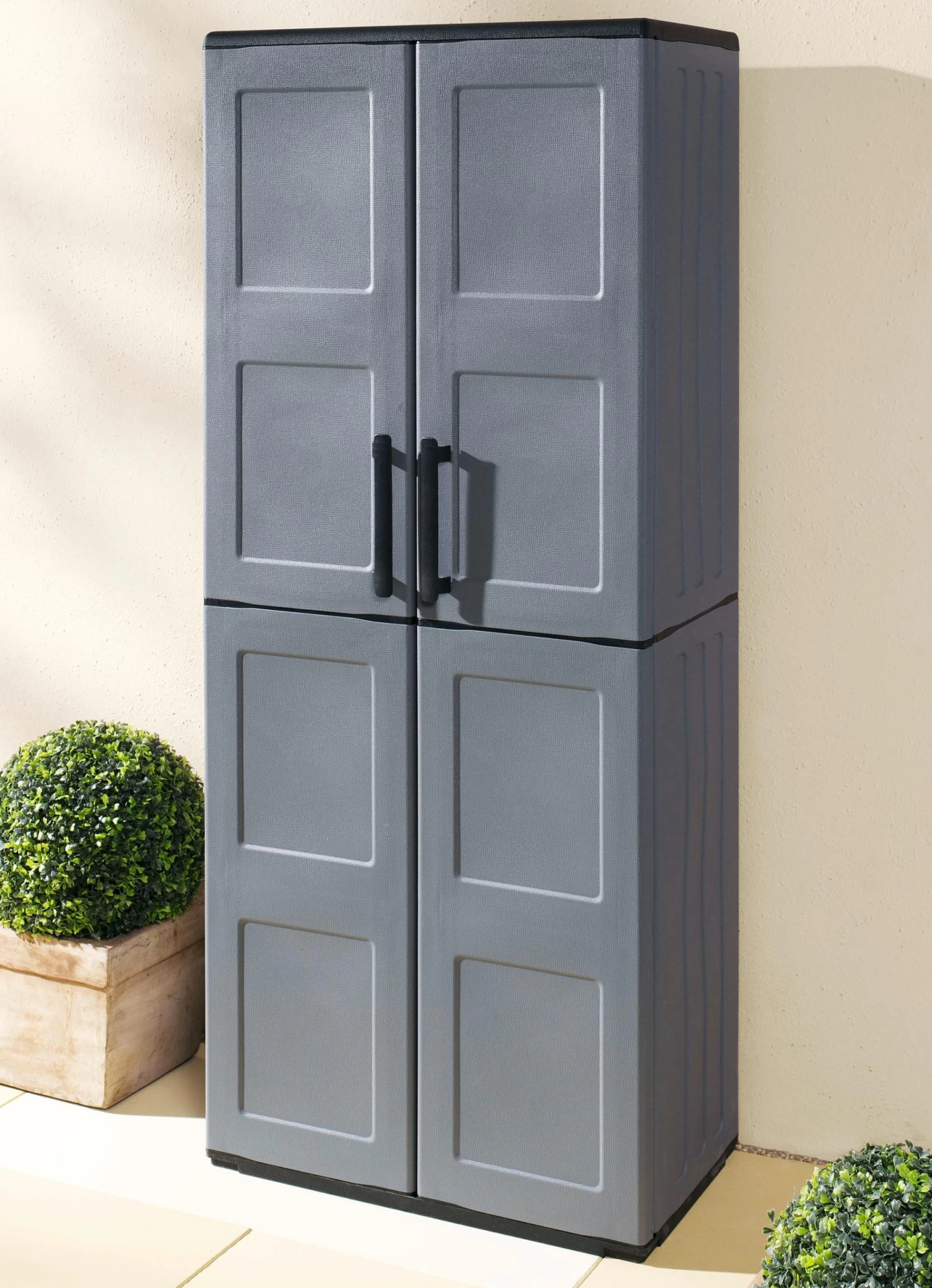 Gartenschrank Mit Soliden Stahlscharnieren 4 Gartenschrank Mit Soliden Stahlscharnieren – Bild 2