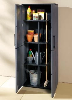 Gartenschrank Mit Soliden Stahlscharnieren 11 Gartenschrank Mit Soliden Stahlscharnieren -Haushaltsgegenstände Geschäft gartenschrank mit soliden stahlscharnieren farbe grau 4