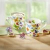 Henkelbecher Mit Schmetterlings-Motiv 2er-Set 1 Henkelbecher Mit Schmetterlings-Motiv 2er-Set -Haushaltsgegenstände Geschäft henkelbecher mit schmetterlings motiv 2er set farbe bunt