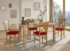 Hochwertige Esszimmermöbel 6 Hochwertige Esszimmermöbel -Haushaltsgegenstände Geschäft hochwertige esszimmermoebel farbe wildeiche rot 1