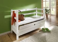 Hochwertige Sitzbank Aus Teilmassivem Holz -Haushaltsgegenstände Geschäft hochwertige sitzbank aus teilmassivem holz farbe natur 1