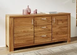 Hochwertiges Möbelprogramm Mit Massivholzfronten -Haushaltsgegenstände Geschäft hochwertiges moebelprogramm mit massivholzfronten farbe wildeiche 2