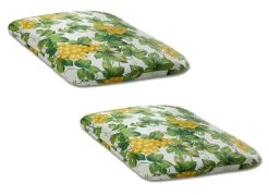 In Deutschland Gefertigtes 2er-Set Sitzkissen