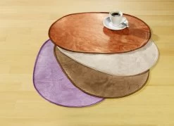 Klassisch Marmorierte Wachstuch-Tischdecke -Haushaltsgegenstände Geschäft klassisch marmorierte wachstuch tischdecke farbe blau groesse 108 3