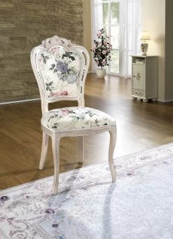 Klassischen Sitzmöbel -Haushaltsgegenstände Geschäft klassischen sitzmoebel farbe weiss rosa 1