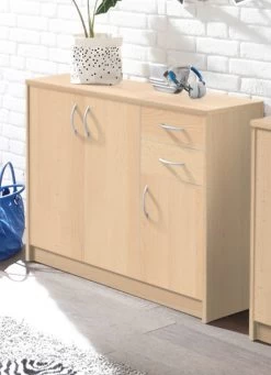 Kombifreundliche Kommode Mit Silberfarbenen Griffen 13 Kombifreundliche Kommode Mit Silberfarbenen Griffen -Haushaltsgegenstände Geschäft kombifreundliche kommode mit silberfarbenen griffen farbe buche