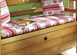 Komfortable Bankauflage Und 2-teiliges Kissen-Set -Haushaltsgegenstände Geschäft komfortable bankauflage und 2 teiliges kissen set farbe rot 2