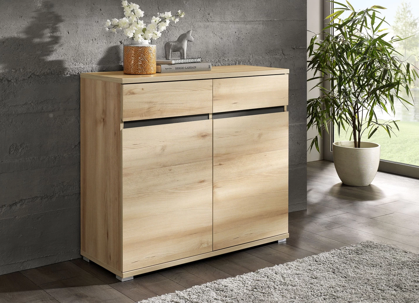 Kommode, 2-türig 3 Kommode, 2-türig