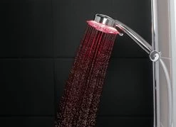 LED-Duschkopf Mit Duschzeit-Indikator -Haushaltsgegenstände Geschäft led duschkopf mit duschzeit indikator farbe chrom 4