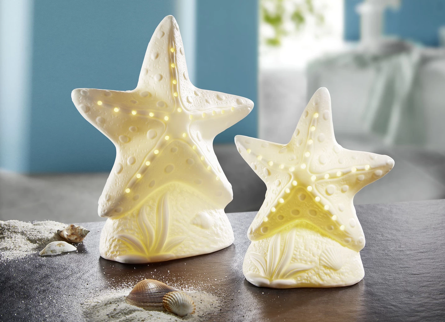 LED-Seestern Aus Keramik 4 LED-Seestern Aus Keramik – Bild 2