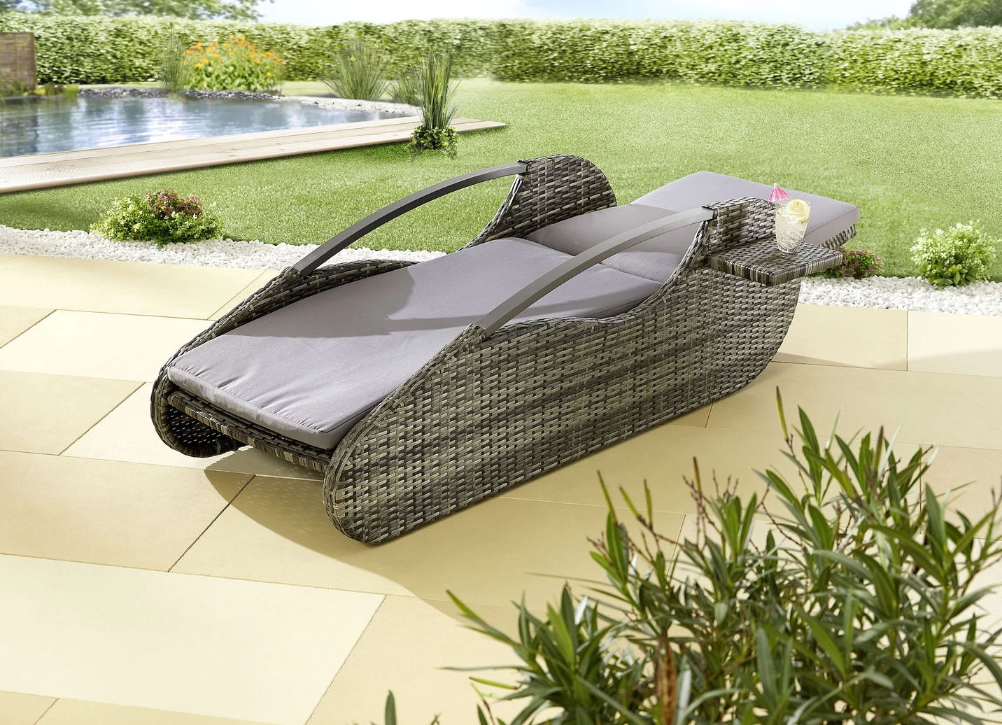 Liege Alassio Mit Auflage 4 Liege Alassio Mit Auflage – Bild 2