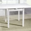 Massiver Esstisch Mit Auszug -Haushaltsgegenstände Geschäft massiver esstisch mit auszug farbe weiss