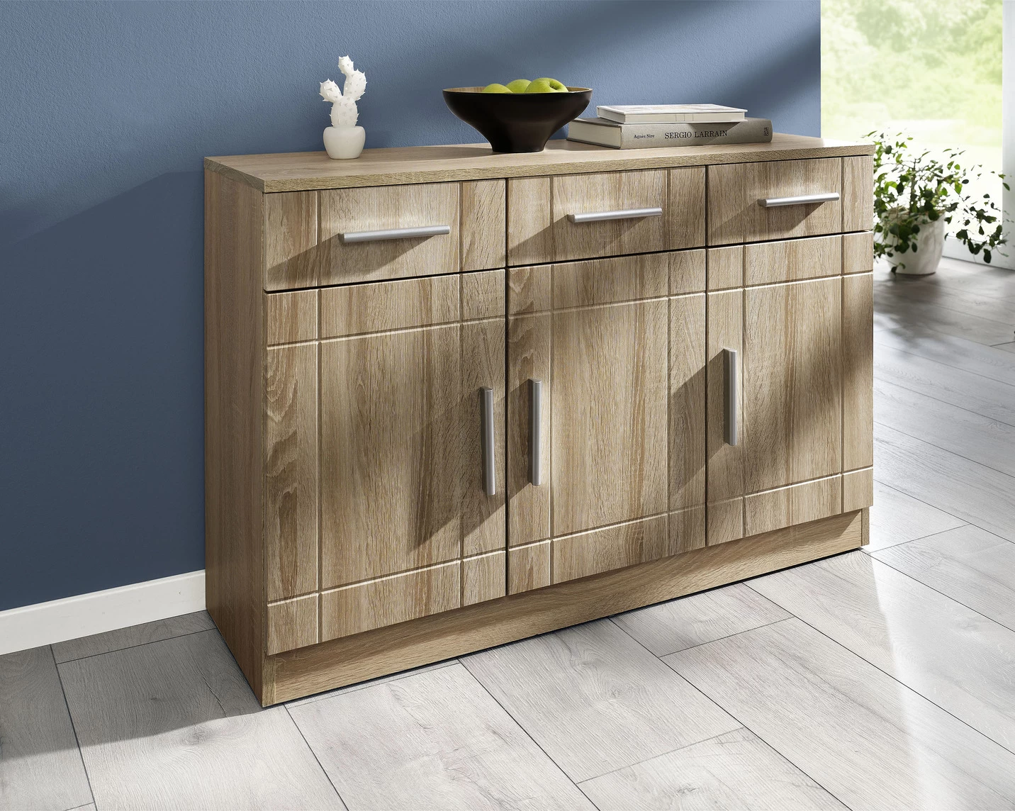 Moderne Kommode Mit Matten Tiefzieh-Fronten 4 Moderne Kommode Mit Matten Tiefzieh-Fronten – Bild 2