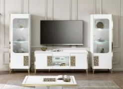 Möbelprogramm Mit LED-Beleuchtung 11 Möbelprogramm Mit LED-Beleuchtung -Haushaltsgegenstände Geschäft moebelprogramm mit led beleuchtung farbe weiss gold 1