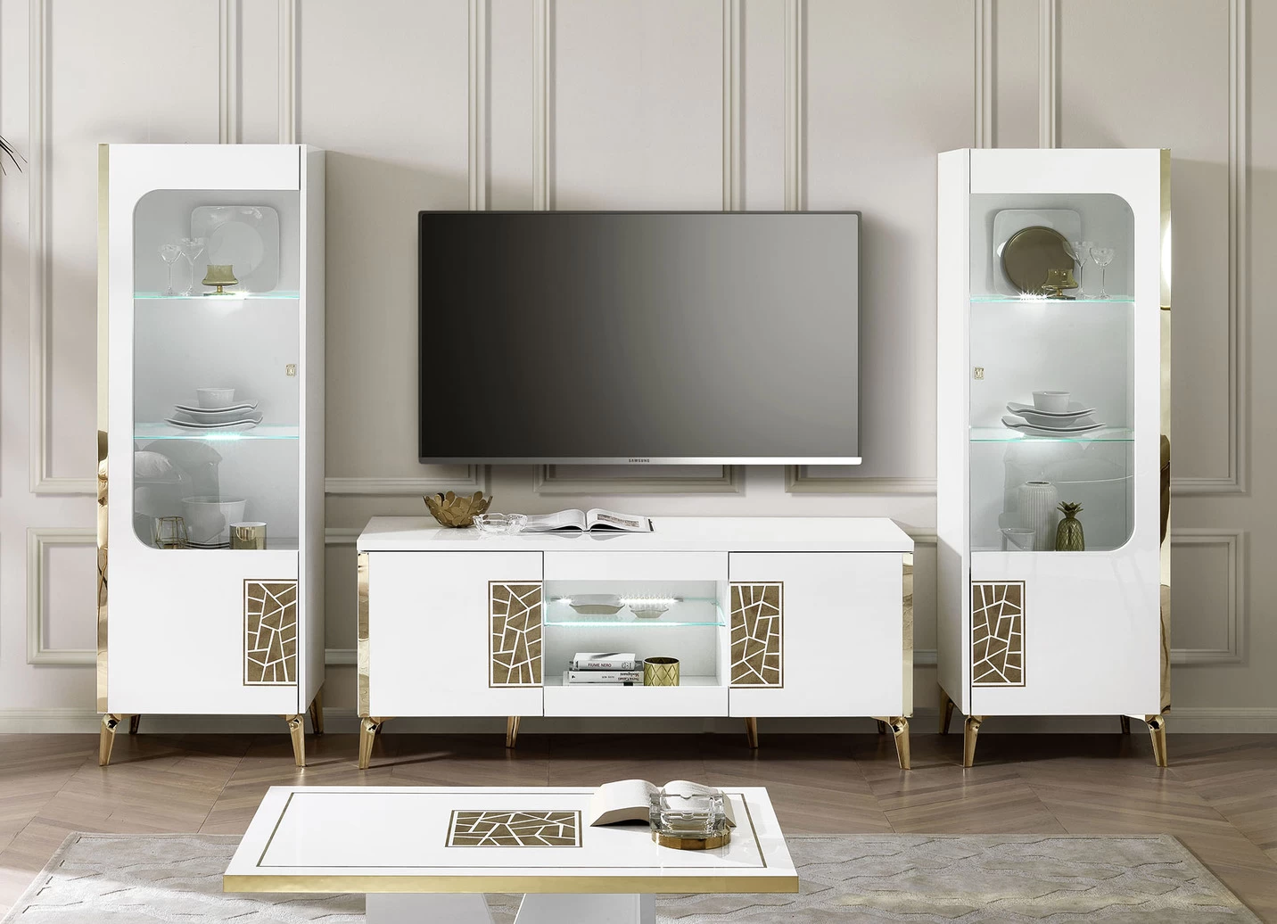 Möbelprogramm Mit LED-Beleuchtung 4 Möbelprogramm Mit LED-Beleuchtung – Bild 2