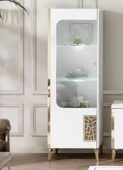 Möbelprogramm Mit LED-Beleuchtung 12 Möbelprogramm Mit LED-Beleuchtung -Haushaltsgegenstände Geschäft moebelprogramm mit led beleuchtung farbe weiss gold 2